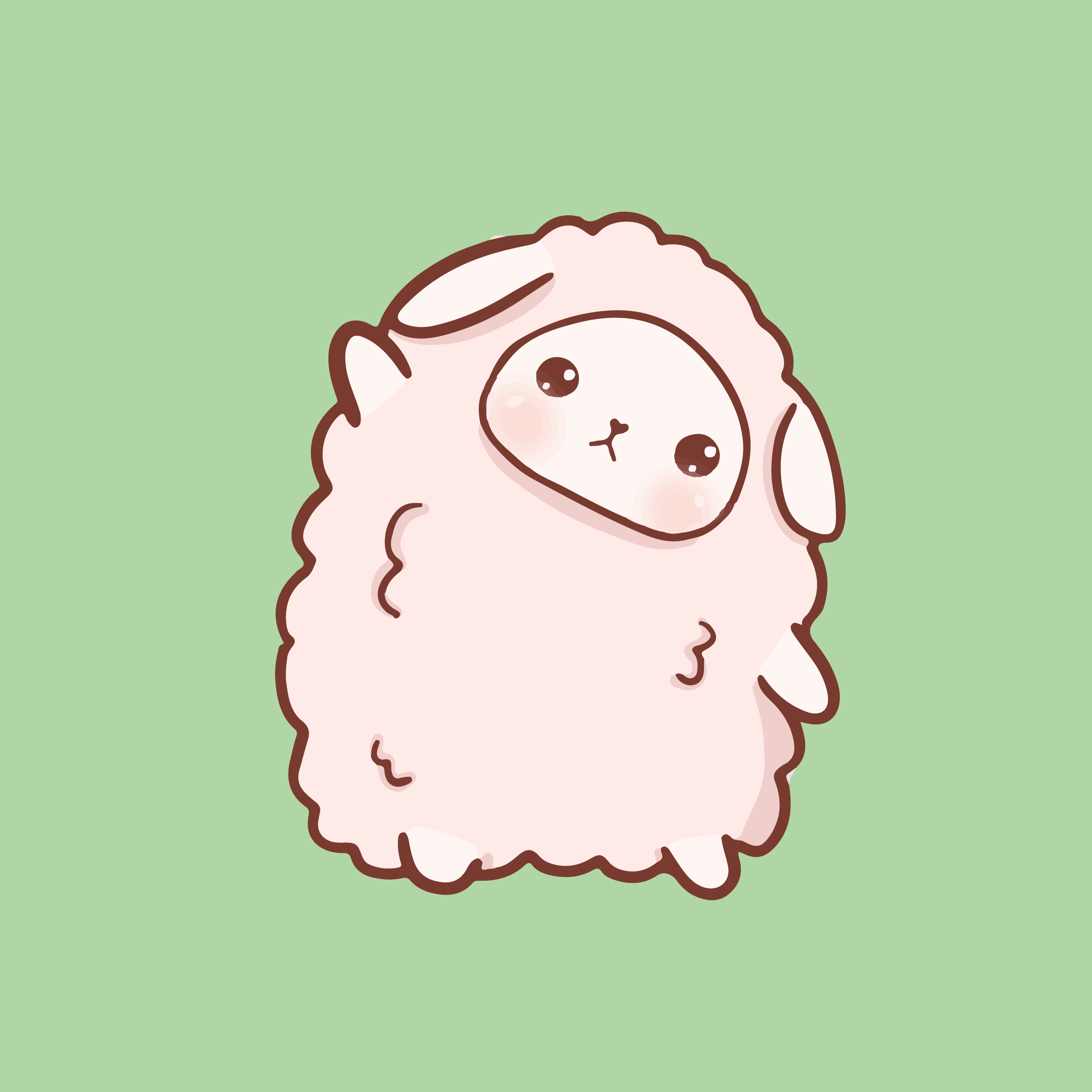 Shaggy Sheep #14